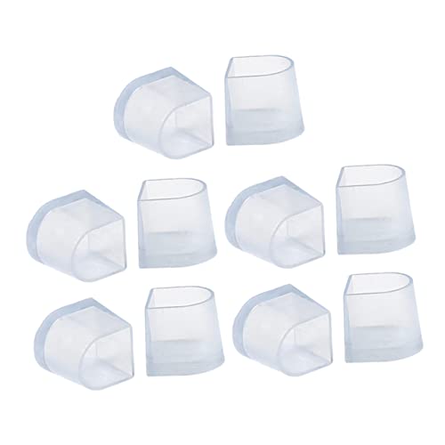 GLSTOY 5paar Antirutsch-Schuhe Mit Abriebschutz Für Hohe Absätze Wiederverwendbare Fersenschoner Für Damen Transparent Schützen Sie Ihre Absatzschuhe Vor Gras Schlamm Und Rissen von GLSTOY