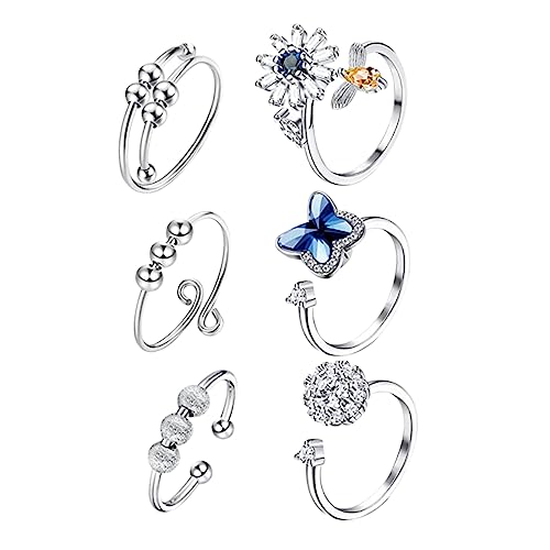 GLSTOY Stress Fidgets Für Erwachsene Set Rotierende Perle Für Frauen Männer Meditation Dekorativer Schmuck GLSTOY Stress Fidgets Für Erwachsene Set Rotierende Perle Für Frauen Männer Meditation Dekorativer Schmuck von GLSTOY