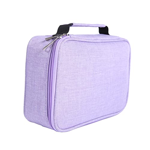 GLSTOY 72löcher Federmäppchen Quadratisches Einfarbiges Design Hohe Kapazität Für Buntstifte Skizzen Und Zeichenutensilien Für Schule Büro Und Kunst von GLSTOY