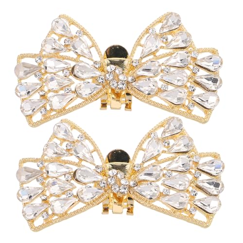 GLSTOY Damen-schuhschmuck Mit Strass-schleife Abnehmbarer Schuhclip Aus Schuhschnalle Für Hochzeit Und Party Schuhdekor-charms Für Frauen von GLSTOY