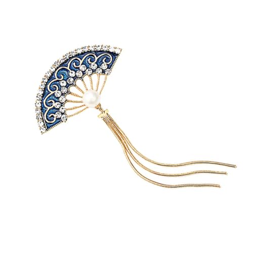 GLSTOY Damen Brosche mit Quasten und Emaille Modische Anstecknadel für Kleidung Langlebiger Strass Schmuck als und Dekoration für Kleider Pullover Röcke von GLSTOY