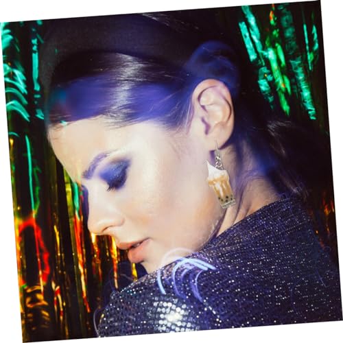 GLSTOY Kreative Eiscreme-ohrringe Als Dangler-ohrhänger Für Mädchen Simulationseis-design Angenehm Zu Tragen Für Party Alltag Und Reisen von GLSTOY