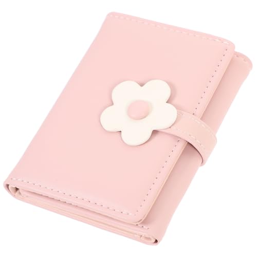 GLSTOY Damen Portemonnaie Aus Pu-Leder Mit Blumenmuster Faltbares Geldbörsen-Design Für Karten Und Münzen Für Mädchen Und Frauen Für Alltag Und Besondere Anlässe von GLSTOY