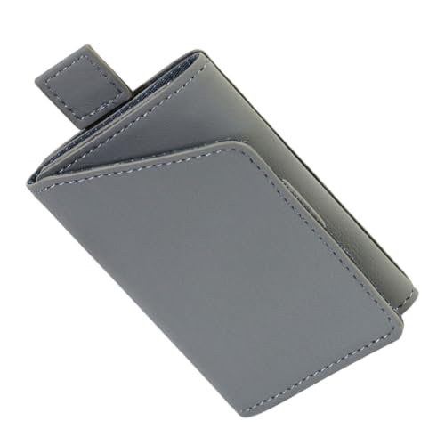 GLSTOY Dreifach Faltbares Kartenetui Aus Pu- Für Herren Kreditkartenetui Modisches Kartenetui Mit Großer Kapazität Ausweistasche Kleiner Kartenbehälter Tragbare Geldbörse Für von GLSTOY