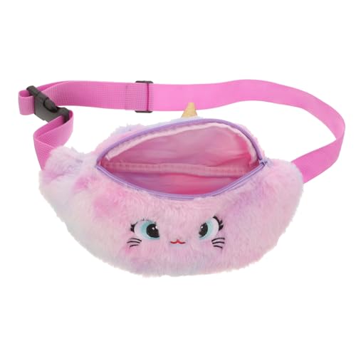 GLSTOY Einhorn Junge Mädchen Hüfttasche Bauchtasche Für Mädchen Plüsch Tasche Zum Mitnehmen Brusttasche Für Reisen Und Ausflüge von GLSTOY