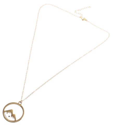 GLSTOY Feine Damen Halskette mit Berg Anhänger Minimalistischer Modeschmuck Trendige Bergkette als für Frauen Symbolisch für und Elegantes Schmuckaccessoire von GLSTOY