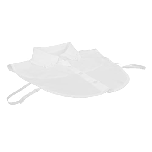GLSTOY Frauen Abnehmbarer Blusenkragen Mit Spitzen-design Dekorativer Fake-kragen Für Eleganten Look Vielseitiges Kostümzubehör Für Verschiedene Anlässe von GLSTOY