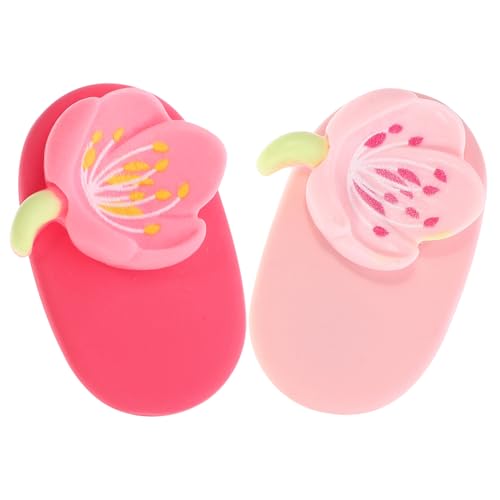 GLSTOY 2stücke Süße Blumen-haarspangen Für Duckbill-haarclips Für Haaraccessoires Für Mädchen Und Damen Für Stylische Frisuren von GLSTOY
