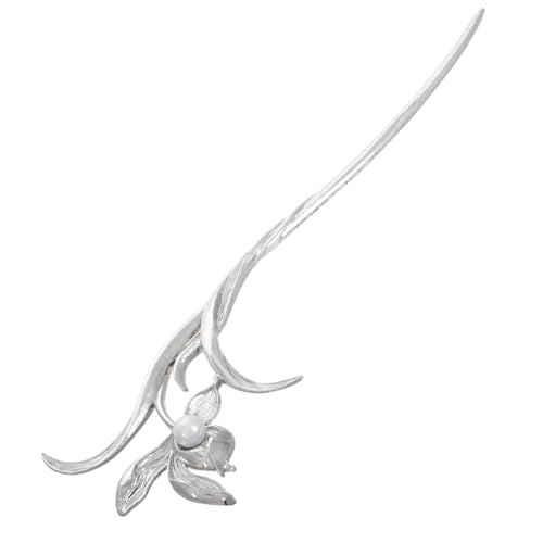 GLSTOY Retro Metall Haarspangen Mit Perlen Und Pflaumenblüten-design Haarschmuck Für Damen Und Mädchen Für Hochzeiten Partys Und Traditionelle -kostüme von GLSTOY