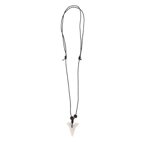 GLSTOY Haifischzahn Halskette für Damen Verstellbar Einzigartiges Design Vielseitig Einsetzbar von GLSTOY