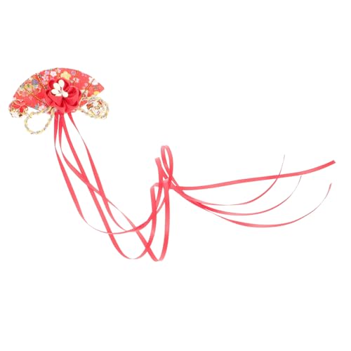 GLSTOY Japanischer Haarschmuck Fächer-design mit Quaste und Glocke Haarclip für Frauen und Mädchen Langlebig für Hochzeit Cosplay Fotoshooting und Festliche Anlässe Geeignet von GLSTOY