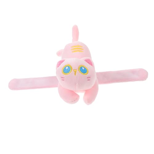 GLSTOY Katze Plüsch Slap Armband Niedliches Katzenarmband Für Partys Weiches Material Leichtes Tragbares Design Tiermotiv-geschenke Für Geburtstagsfeiern Und Katzenfreunde von GLSTOY