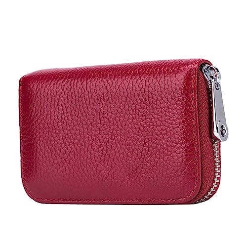 GLSTOY Wallet Safe Kartenhalter Mit -Schutz Tragbare Kartenbörse Kunstleder Kompaktes Design Für Und Damen Für Und Alltag von GLSTOY