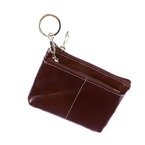 GLSTOY Geldbörse Damen Vintage Portemonnaie Geldbeutel Mit Schlüssel Doppelreißverschluss Tasche Modische Damen Geldbörse GLSTOY Geldbörse Damen Vintage Portemonnaie Geldbeutel Mit Schlüssel Doppelreißverschluss Tasche Modische Damen Geldbörse von GLSTOY