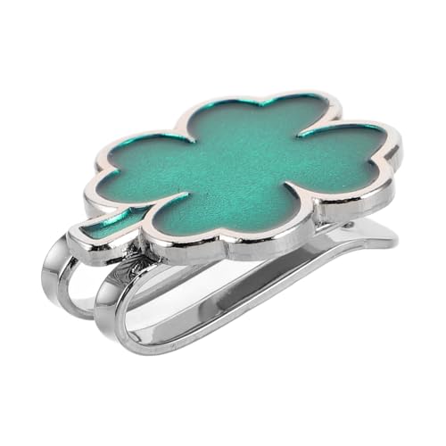 GLSTOY Lucky Golfball-marker Mit Magnetischem Hut-clip, Irisches Kleeblatt, Kleeblatt-ausrichtung, Putting-markierung, Lustiges Golf-zubehör Für Männer Und Frauen von GLSTOY