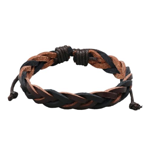 GLSTOY Herrenarmband Geflochten Aus Für Männer Schnurarmband Geflochtene Armbänder Lederarmband von GLSTOY