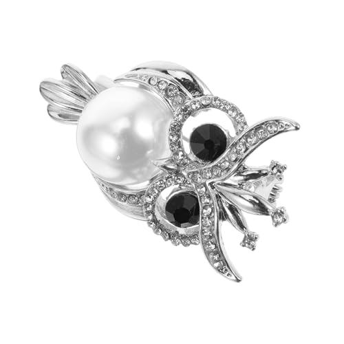 GLSTOY Niedliche Tier Anstecknadel für Damen Dekorativer Schmuck für Kleider Pullover Besondere Anlässe Silberfarbene Brosche von GLSTOY