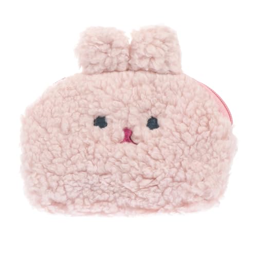 GLSTOY 1stück Kreativer Cartoon Hase Geldbeutel Aus Baumwolle Niedliche Und Umweltfreundliche Kosmetiktasche Für Mädchen Für Reisen Shopping Und Partys von GLSTOY