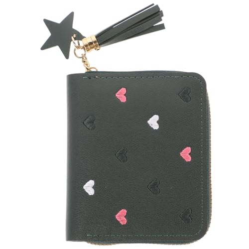 GLSTOY Kartenschutzhülle Aus Pu-Material Für Damen Cartoon Kartenetui Mit Kartenportemonnaie-Funktion Kartenpaket-geldbörse Für Reisen Und Alltag von GLSTOY