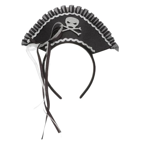GLSTOY Piraten Kopfband Für Halloween-party Verstellbares Haaraccessoire Für Cosplay Und Kostüme Für Erwachsene Und Langlebig Und Bequem von GLSTOY