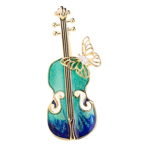 GLSTOY Vintage Violin Brosche Für Frauen Metall Anstecknadel Mit Einzigartigem Design Für Kleidung Hüte Und Anlässe Dekoration Für Schals Und Anzüge GLSTOY Vintage Violin Brosche Für Frauen Metall Anstecknadel Mit Einzigartigem Design Für Kleidung Hüte Und Anlässe Dekoration Für Schals Und Anzüge von GLSTOY