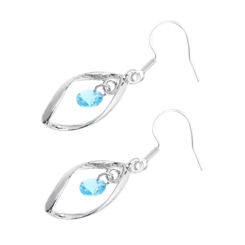 GLSTOY Ohrringe Sterling Strass baumeln lange Ohrstecker Kristall Ohrhänger Mond Ohrringe Sterling für den täglichen Gebrauch GLSTOY Ohrringe Sterling Strass baumeln lange Ohrstecker Kristall Ohrhänger Mond Ohrringe Sterling für den täglichen Gebrauch von GLSTOY
