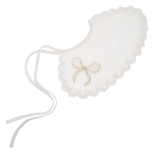 GLSTOY Abnehmbarer Fake-kragen Für Damen Eleganter Rüschenkragen Aus Baumwolle Für Partys Dates Und Alltag Anti-exposure-design Für Zusätzlichen Schutz Und Komfort von GLSTOY