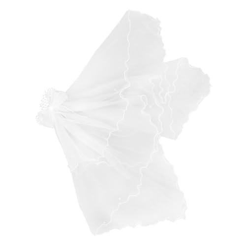 GLSTOY Little Girl Haar-accessoire Mit Schleier Und Dekorativem Bogen Für Partys Fotoshootings Und Besondere Anlässe Hochwertigem Für Mädchen von GLSTOY