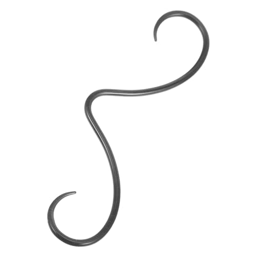 GLSTOY Schnurrbart Nasenring Septumring Piercingring für Damen und Herren Silberner Nasenschmuck mit Trendigem Design Geeignet für Jeden Anlass GLSTOY Schnurrbart Nasenring Septumring Piercingring für Damen und Herren Silberner Nasenschmuck mit Trendigem Design Geeignet für Jeden Anlass von GLSTOY