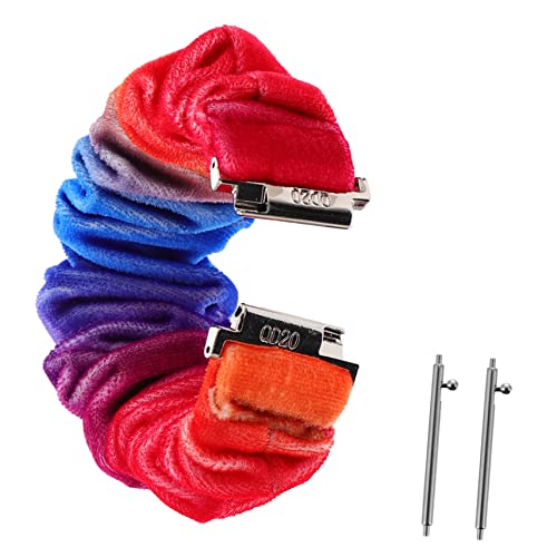 GLSTOY Scrunchie Uhrenarmband Hochwertigem Material Elastisch und Atmungsaktiv Passend für Galaxy Watch für Sport Arbeit und Reisen von GLSTOY