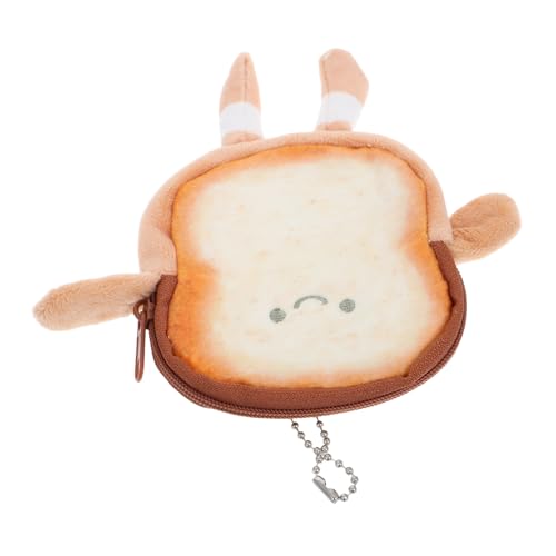 GLSTOY Toast-münzfach Niedlicher Weicher Geldbeutel Für Aufbewahrung Von Kleingeld Und Kleinen Gegenständen Für Und Alltag von GLSTOY