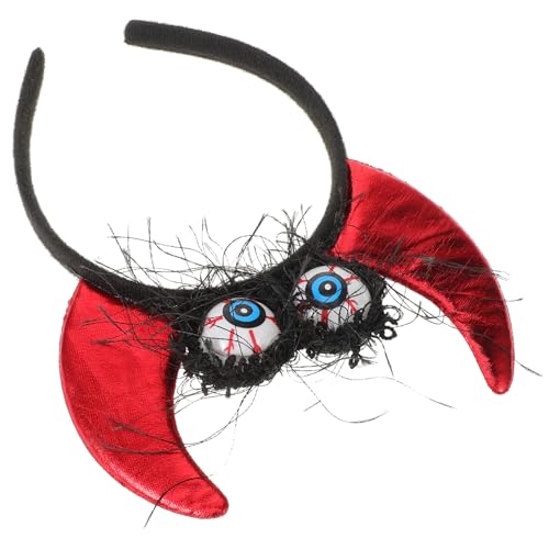 GLSTOY Teufelshörner Haarreif Mit Leuchteffekt Für Halloween Kostüm Accessoire Für Mottoparty Für Damen Und Herren Für Cosplay Und Karneval Auffälliges Haarband Mit Kreativen von GLSTOY