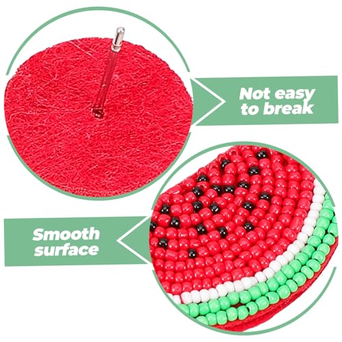 GLSTOY Wassermelonen Ohrhänger Damen Modeschmuck Leicht Verstellbar Komfortabel Für Party Alltag von GLSTOY