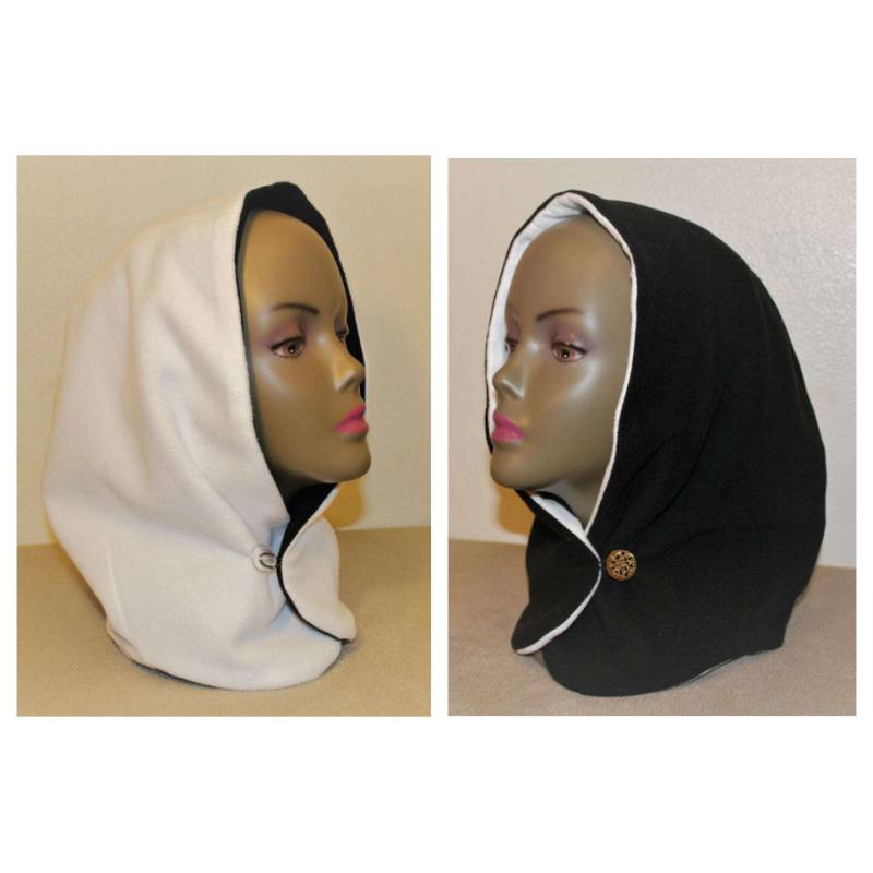 Reversible Hut-Kapuze, Monochrom von GLUmka