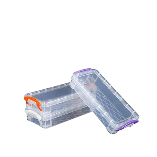 GLYLFQZJ Mäppchen 1Pcs Bencil Case Box Pp Material Transparent Bleistiftbox Beutel Stationery School Stifte Hülle Bleistiftlager-1Pc_A von GLYLFQZJ