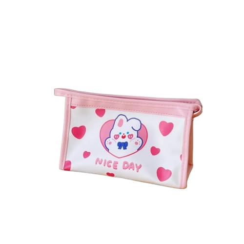 GLYLFQZJ Mäppchen Niedliche Mehrschichtstifte Gehäuse Mit Großer Kapazität Ästhetik Stationery Bleistift Bag Box Mädchen Organisatorin Kawaii Schulmaterial-Pink 1 Schicht von GLYLFQZJ