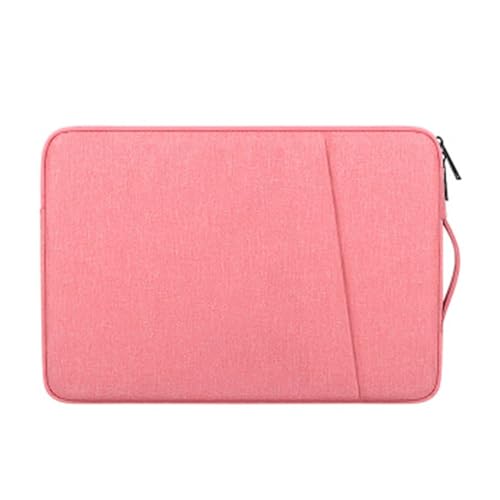 GLigeT Laptoptasche Schutzhülle 13,3/15,6-Zoll-Laptoptasche Tablet-Schutzhülle Handtasche Wasserdichte Pendler-Aktentasche Laptophülle (Color : Pink, Size : 13.3 inch) von GLigeT