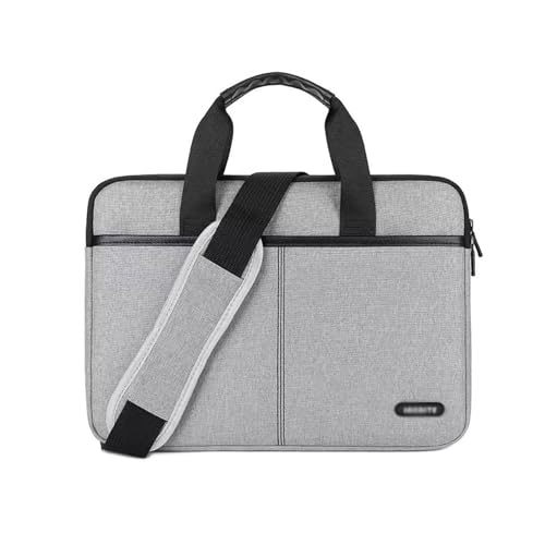 GLigeT Laptoptasche Schutzhülle 15,6-Zoll-Laptop-Schutzhülle, Tablet-Organizer-Tasche, tägliche Pendler-Aktentasche Laptophülle (Color : Schwarz, Size : 15.6 inches) von GLigeT