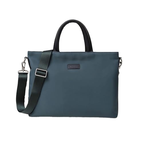 GLigeT Laptoptasche Schutzhülle Business-Aktentaschen, Aktentasche, Schulter-Crossbody-Laptop-Taschen, einfache Aktentaschen, Pendler-Reise-Handtasche Laptophülle (Color : Dark green) von GLigeT