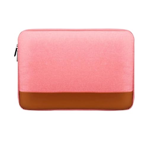 GLigeT Laptoptasche Schutzhülle Laptop-Innentasche, Tablet-Schutzhülle, 15,6-Zoll-Mehrzweck-Arbeitstasche, Aktentasche Laptophülle (Color : Pink, Size : For 15.6 Inch) von GLigeT