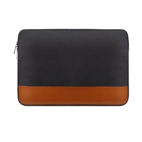 GLigeT Laptoptasche Schutzhülle Laptop-Innentasche, Tablet-Schutzhülle, 15,6-Zoll-Mehrzweck-Arbeitstasche, Aktentasche Laptophülle (Color : Schwarz, Size : For 15.6 Inch) von GLigeT