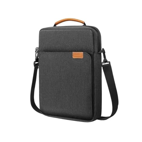 Laptoptasche Schutzhülle Laptop-Tablet-Umhängetasche for MacBook Air Pro 11 12 9. / 10,5 Zoll 11 Zoll iPad Pro Air Tablet-Tragetasche for Surface HP DELL Laptophülle ( Color : Schwarz , Size : 12-13.3 von GLigeT