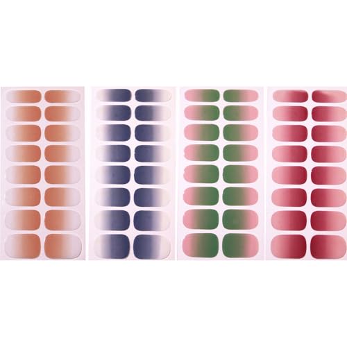 4 Bögen Nails Art Sticker Gels Nails Strips Bunte Nagellackaufkleber Nails Wraps Nails Art Dekorationen 4 Bögen Nails Art Sticker Gels Nails Strips Bunte Nagellackaufkleber Nails Wraps Nails Art Dekorationen von GMBYLBY