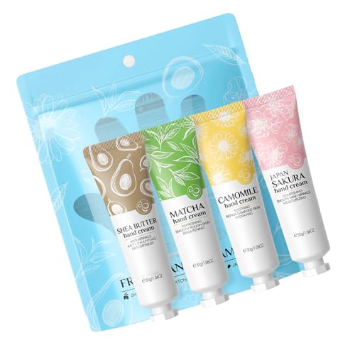 4 Teile/satz Hand Creme Set Feuchtigkeitsspendende Hand Cremes Reise Größe Hand Lotion Pflegende Hand Creme Für Frauen Mann von GMBYLBY