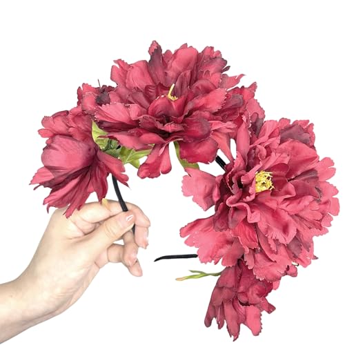 Blumenstirnband Modischer Hoop Zarte Haarverzierung Friseur Styling Tool Für Kinder Erwachsene Foto Requisiten von GMBYLBY