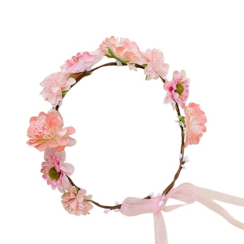 Braut-Stirnbänder, Blumen-Haarbänder für Damen, Blumengirlanden, Haarkranz, Brautblume für Hochzeit von GMBYLBY
