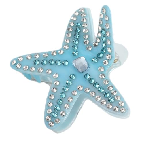 Bunte stilvolle Haarklammer mit Seesternen, Acetat-Clip, starker Halt, für modische Frauen Bunte stilvolle Haarklammer mit Seesternen, Acetat-Clip, starker Halt, für modische Frauen von GMBYLBY