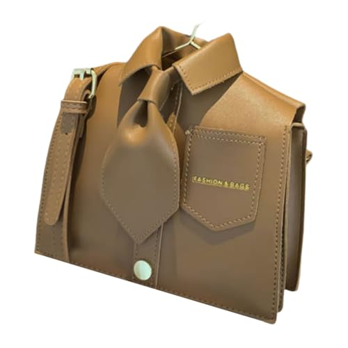 Damentasche in Hemdform, Umhängetasche und Handtasche, koreanischer Stil, Schultertasche, lässige Kuriertasche für, Dunkelbraun, Medium Damentasche in Hemdform, Umhängetasche und Handtasche, koreanischer Stil, Schultertasche, lässige Kuriertasche für, Dunkelbraun, Medium von GMBYLBY