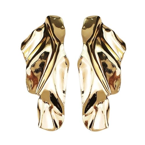 Edgy Geometrische Ohrringe Vintage Glitzerohrohrstollen Übertrieben Gotische Ocuad Accessoire Für Unabhängige Denker Trendige Dekorationen von GMBYLBY