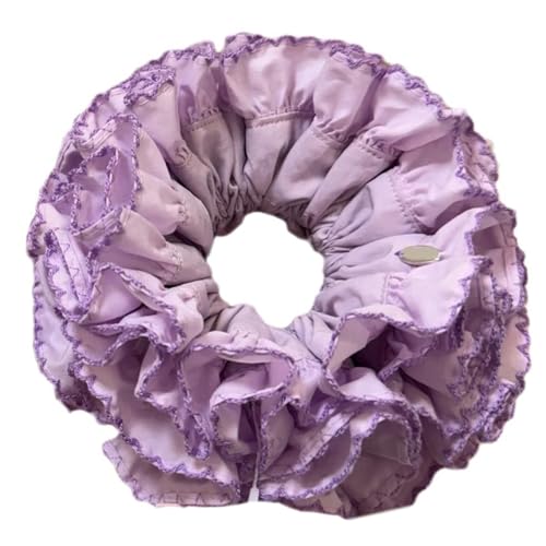 Elegant Scrunchie In Weichem Stoff Luxus Haarzubehör Elastische Haarkrawatte Für Ein Hauch Von Zu Jedem Outfit Verleiht von GMBYLBY